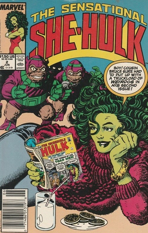 THE SENSATIONAL SHE-HULK #2B