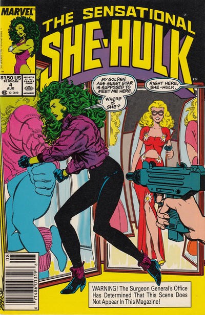 THE SENSATIONAL SHE-HULK #4B