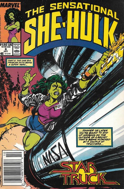THE SENSATIONAL SHE-HULK #6B