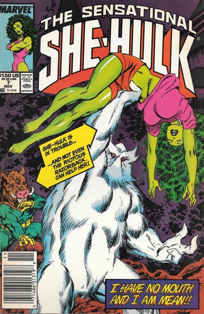 THE SENSATIONAL SHE-HULK #7B