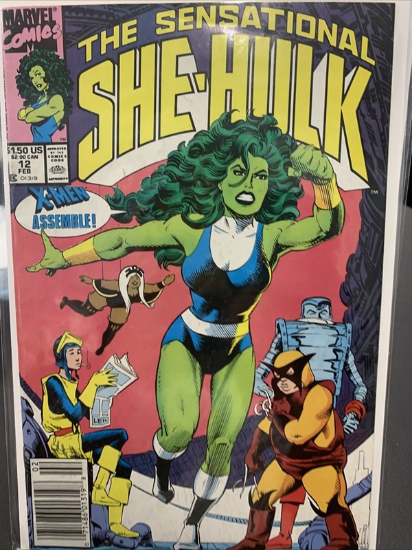 THE SENSATIONAL SHE-HULK #12B