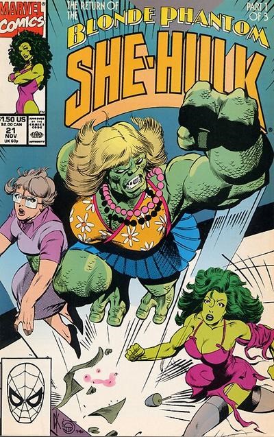 THE SENSATIONAL SHE-HULK #21
