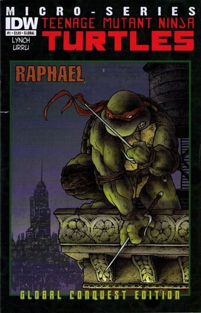 TEENAGE MUTANT NINJA TURTLES MICROSERIES: RAPHAEL #1B