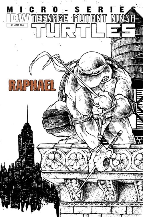 TEENAGE MUTANT NINJA TURTLES MICROSERIES: RAPHAEL #1-RI