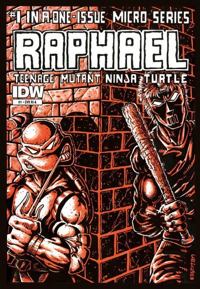 TEENAGE MUTANT NINJA TURTLES MICROSERIES: RAPHAEL #1-RI-B