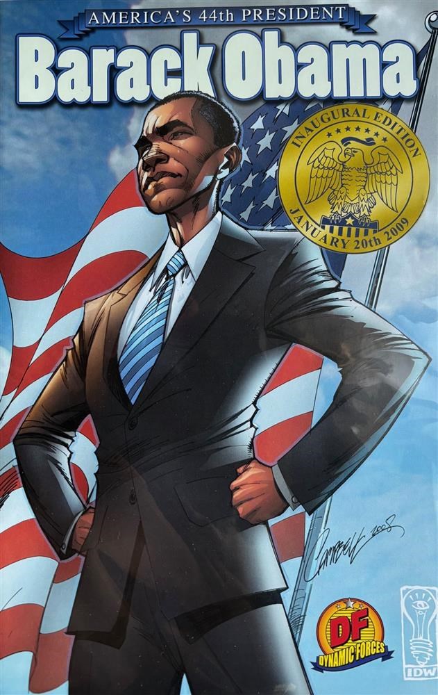 PRESIDENTIAL MATERIAL: BARACK OBAMA #1D