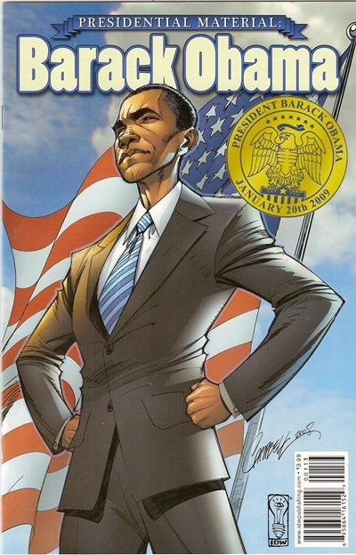 PRESIDENTIAL MATERIAL: BARACK OBAMA #1-3rd