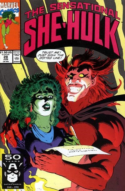 THE SENSATIONAL SHE-HULK #28