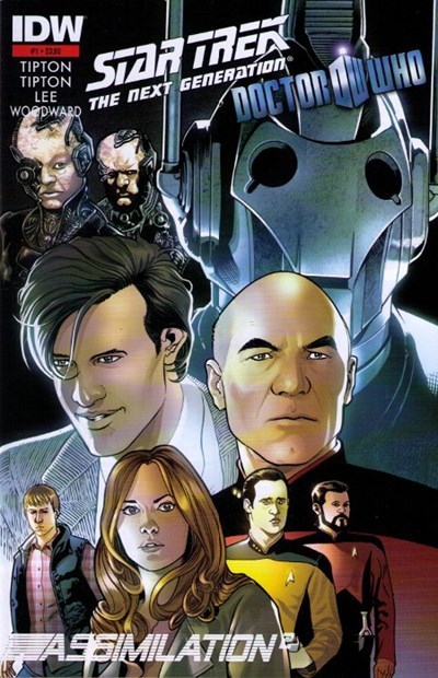 STAR TREK: THE NEXT GENERATION / DOCTOR WHO: ASSIMILATION² #1-3rd
