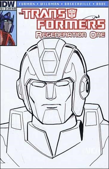 TRANSFORMERS: REGENERATION ONE #81-RI-B