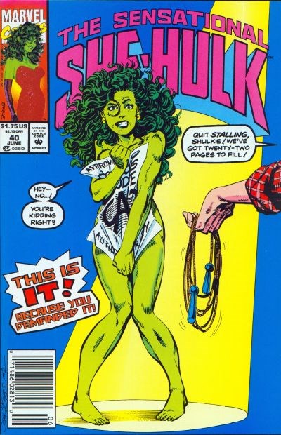 THE SENSATIONAL SHE-HULK #40B