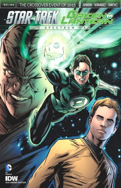 STAR TREK/GREEN LANTERN #1-4CGRL