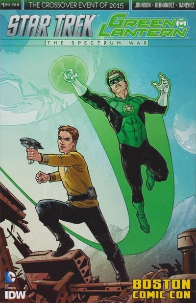 STAR TREK/GREEN LANTERN #1-BCC