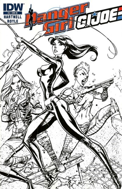 DANGER GIRL / G.I. JOE #4-RI
