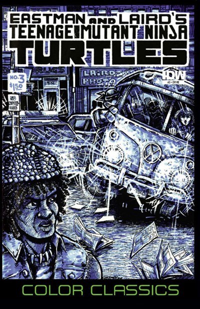 TEENAGE MUTANT NINJA TURTLES COLOR CLASSICS #3-JETP