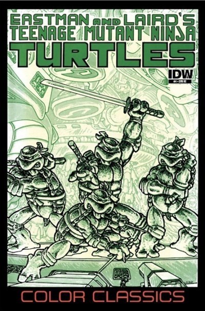 TEENAGE MUTANT NINJA TURTLES COLOR CLASSICS #4-JETP