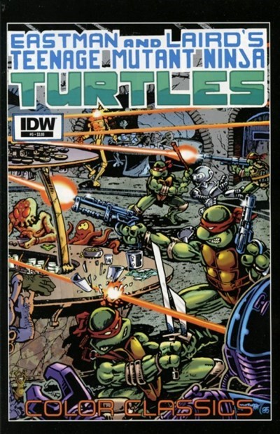 TEENAGE MUTANT NINJA TURTLES COLOR CLASSICS #5