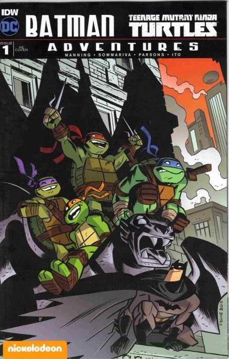 BATMAN / TEENAGE MUTANT NINJA TURTLES ADVENTURES #1-BLOCK
