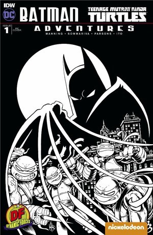BATMAN / TEENAGE MUTANT NINJA TURTLES ADVENTURES #1-DF-B