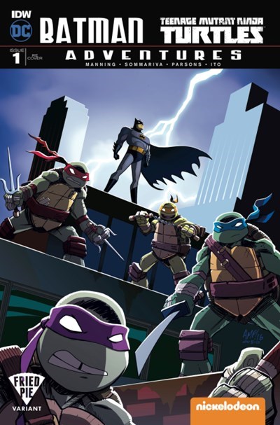 BATMAN / TEENAGE MUTANT NINJA TURTLES ADVENTURES #1-FRIED