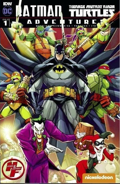 BATMAN / TEENAGE MUTANT NINJA TURTLES ADVENTURES #1-HAF