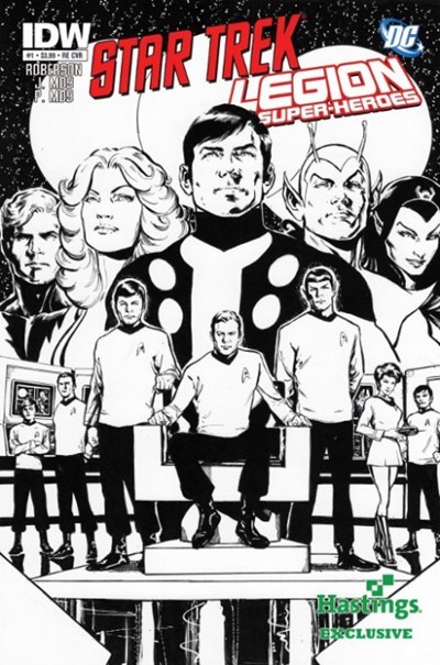 STAR TREK/LEGION OF SUPER-HEROES #1-HAST