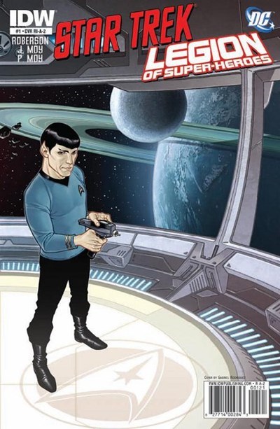 STAR TREK/LEGION OF SUPER-HEROES #1-RI-B