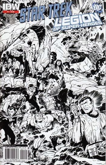STAR TREK/LEGION OF SUPER-HEROES #1-2nd