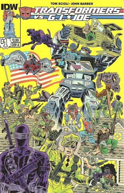 TRANSFORMERS VS. G.I. JOE #1