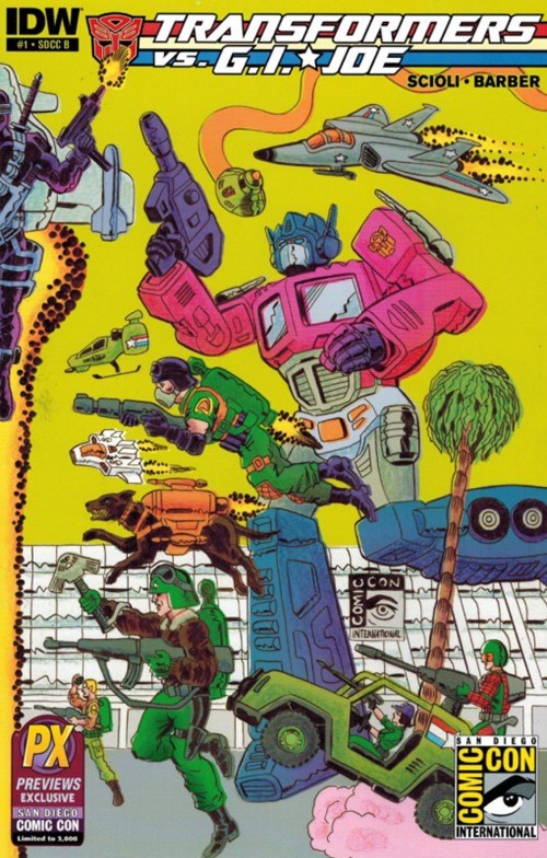TRANSFORMERS VS. G.I. JOE #1-PX-E