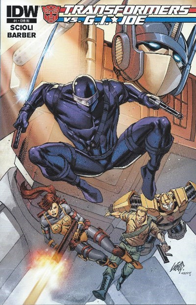 TRANSFORMERS VS. G.I. JOE #1-RI-C