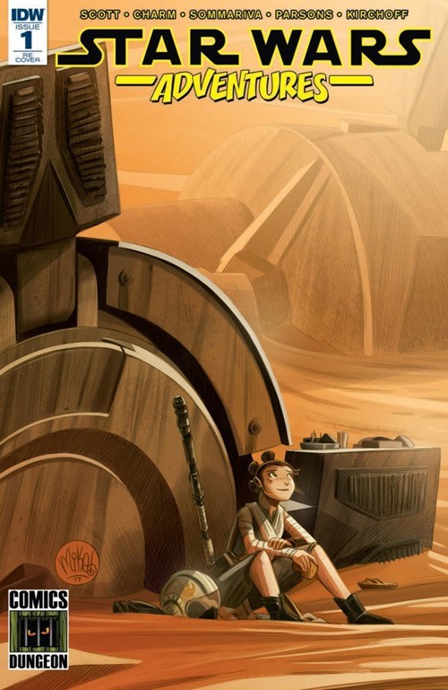 STAR WARS ADVENTURES #1-DUNGN