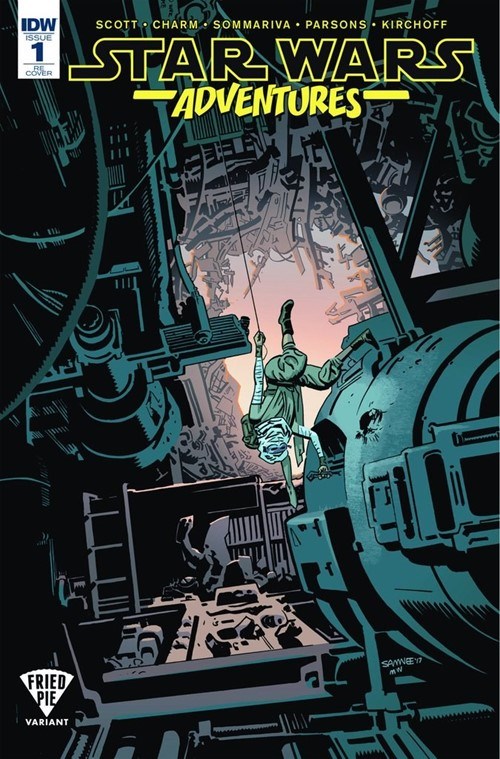 STAR WARS ADVENTURES #1-FRIED