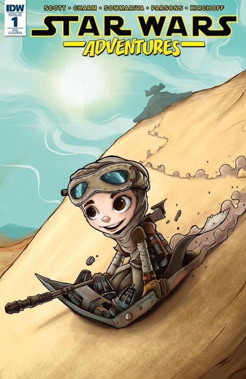 STAR WARS ADVENTURES #1-HALL