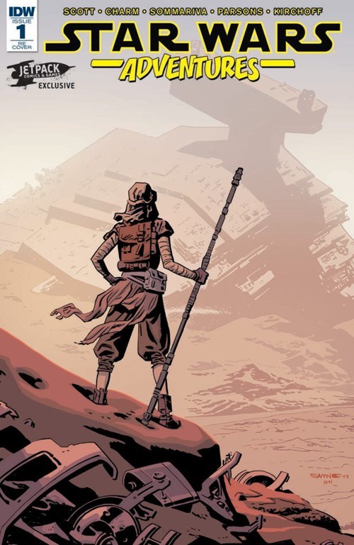 STAR WARS ADVENTURES #1-JETP