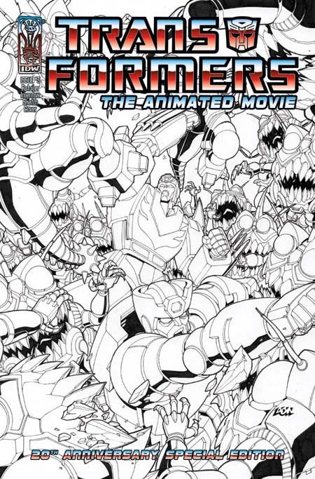 TRANSFORMERS: ANIMATED MOVIE ADAPTATION #3B