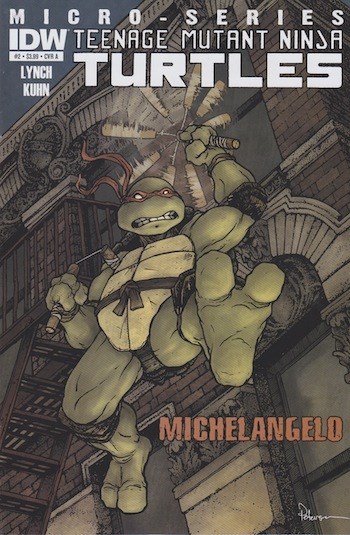 TEENAGE MUTANT NINJA TURTLES MICROSERIES: MICHELANGELO #2