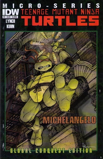 TEENAGE MUTANT NINJA TURTLES MICROSERIES: MICHELANGELO #2E