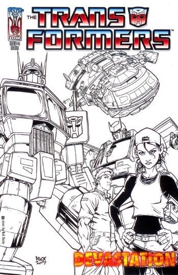 TRANSFORMERS: DEVASTATION #1-RI-C