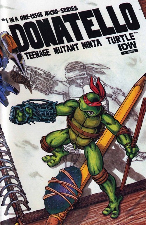 TEENAGE MUTANT NINJA TURTLES MICROSERIES: DONATELLO #3D