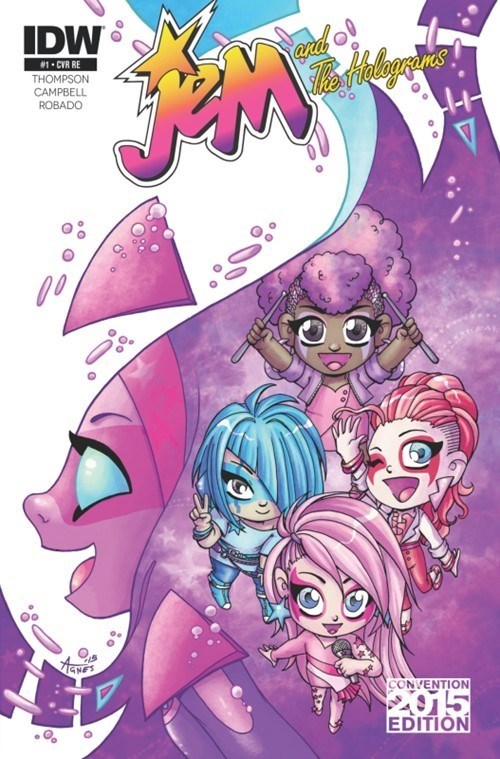 JEM AND THE HOLOGRAMS #1-IDWC