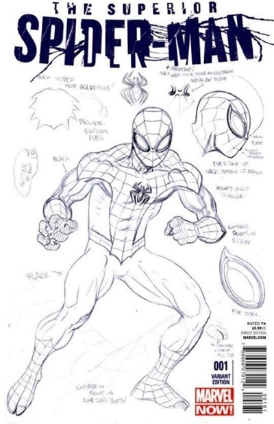 SUPERIOR SPIDER-MAN #1-RI-C