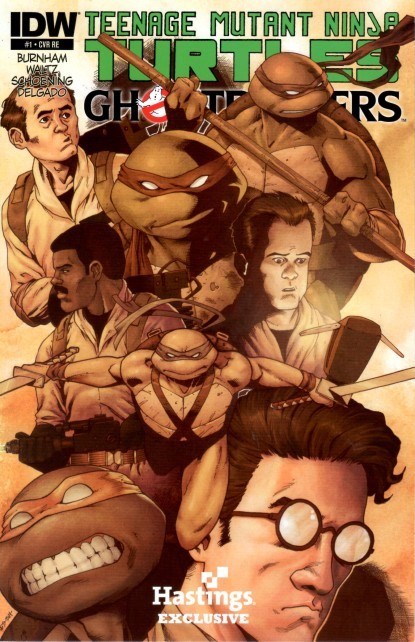 TEENAGE MUTANT NINJA TURTLES/GHOSTBUSTERS #1-HAST