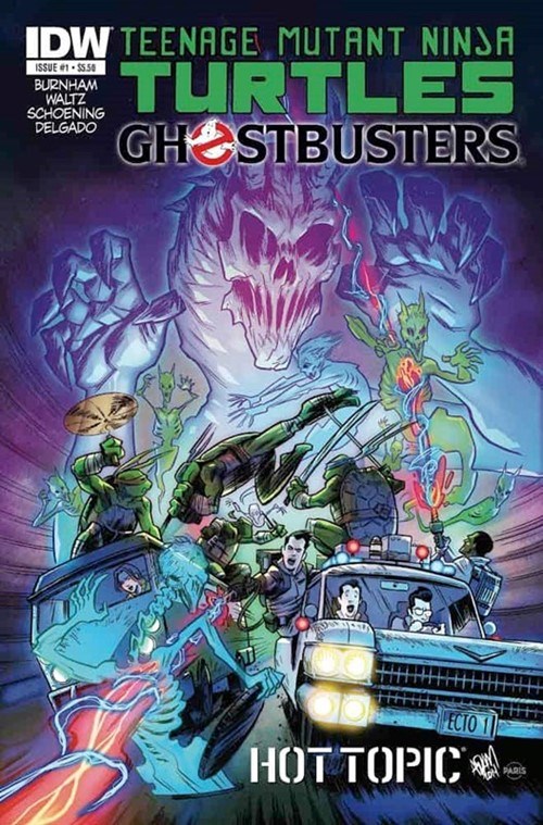 TEENAGE MUTANT NINJA TURTLES/GHOSTBUSTERS #1-HOTT