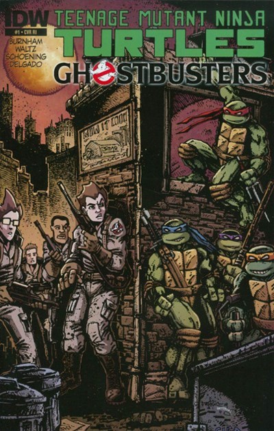 TEENAGE MUTANT NINJA TURTLES/GHOSTBUSTERS #1-RI