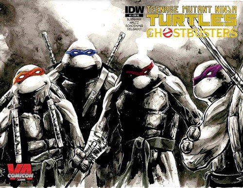 TEENAGE MUTANT NINJA TURTLES/GHOSTBUSTERS #1-VACC-B