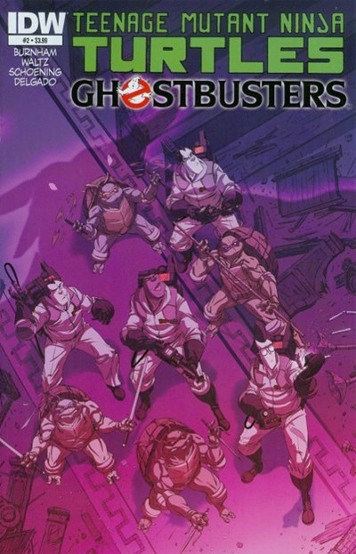 TEENAGE MUTANT NINJA TURTLES/GHOSTBUSTERS #2