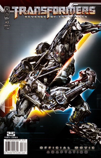 TRANSFORMERS: REVENGE OF THE FALLEN - MOVIE ADAPTATION #3B