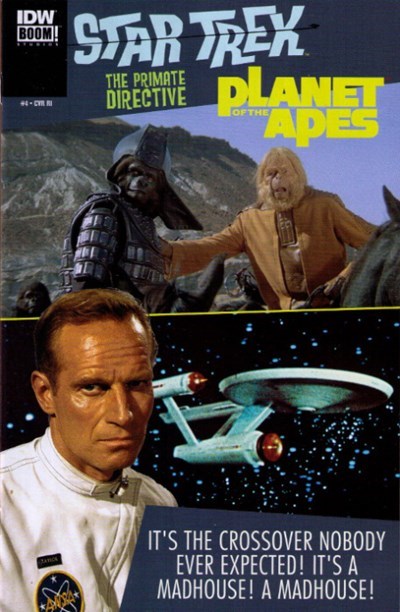 STAR TREK / PLANET OF THE APES: THE PRIMATE DIRECTIVE #4-RI