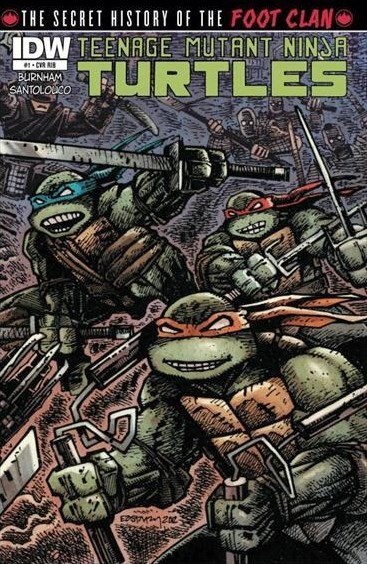 TEENAGE MUTANT NINJA TURTLES: THE SECRET HISTORY OF THE FOOT CLAN #1-RI-B